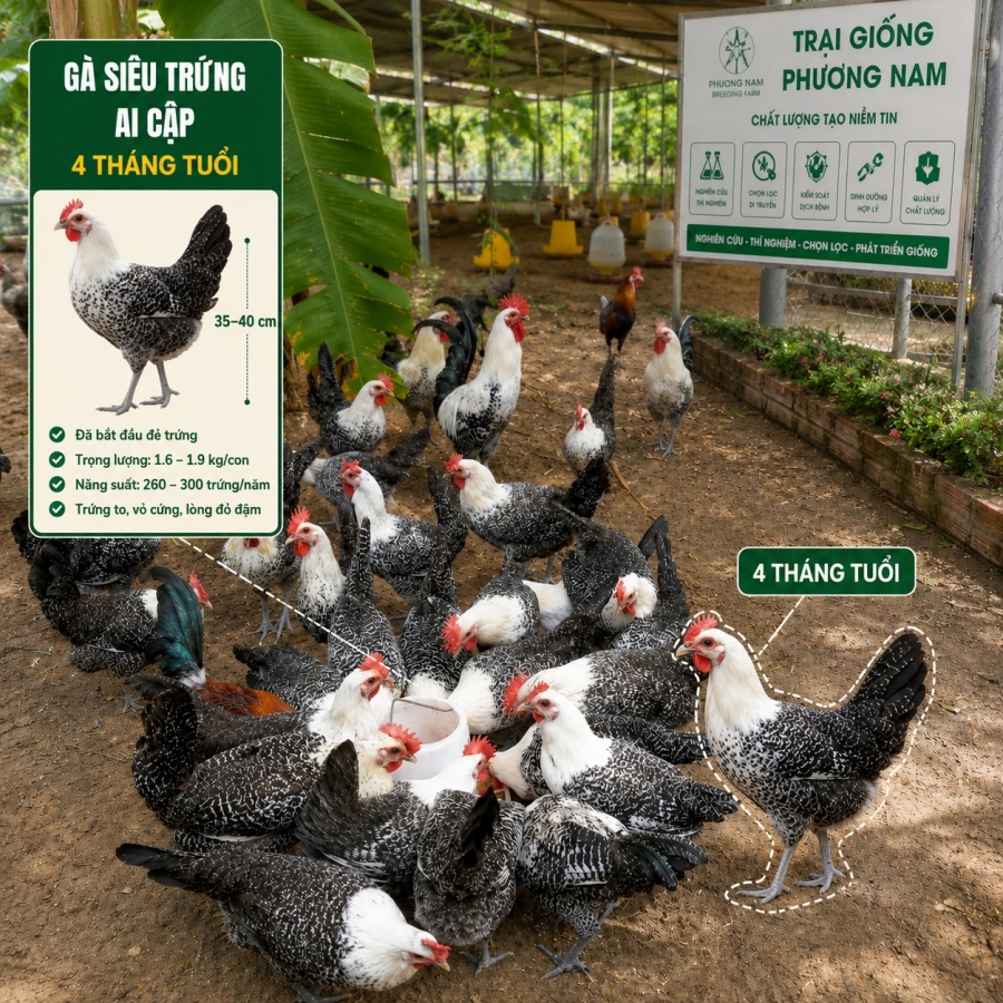 Gà Ai Cập Là Gì? Đặc Điểm, Cách Nuôi Và Hiệu Quả Kinh Tế Từ Giống Gà Đẻ Trứng Năng Suất Cao